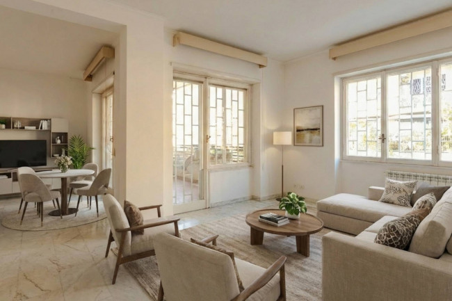 Appartamento in vendita a Roma in zona Farnesina