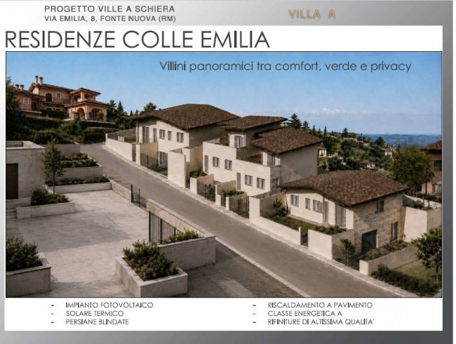 Villa for sale in Fonte Nuova in Santa Lucia area