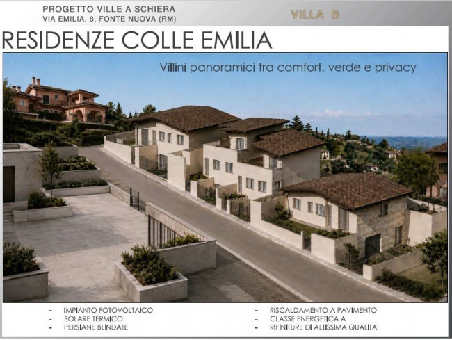 Villa for sale in Fonte Nuova in Santa Lucia area