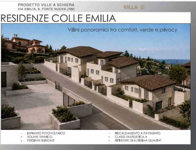 Villa for sale in Fonte Nuova in Santa Lucia area