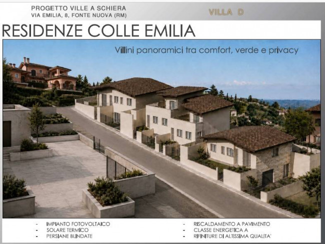 Villa for sale in Fonte Nuova in Santa Lucia area