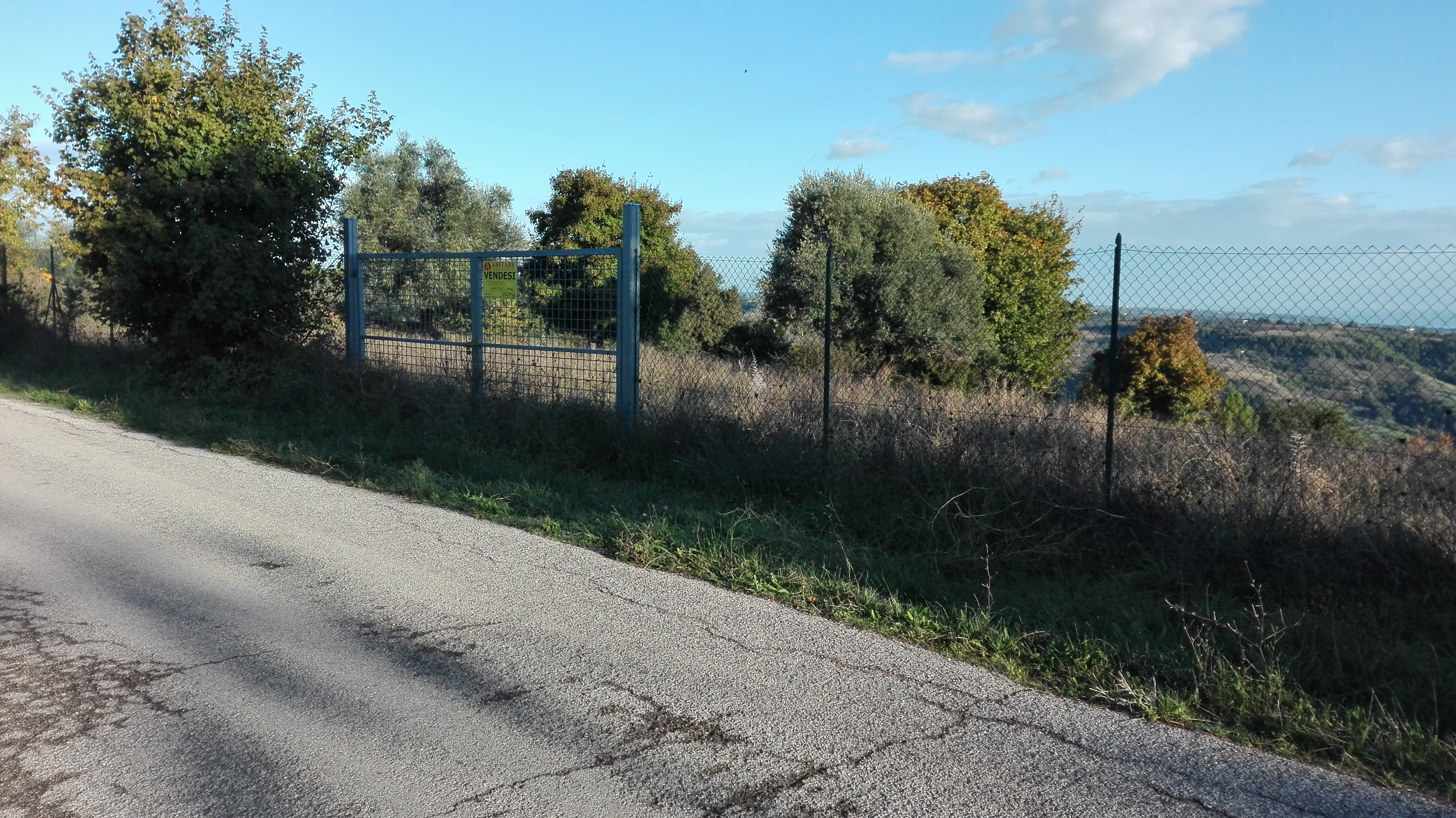 Terreno Agricolo Con Senza Piccolo Prefabbricato In Vendita A Grottammare