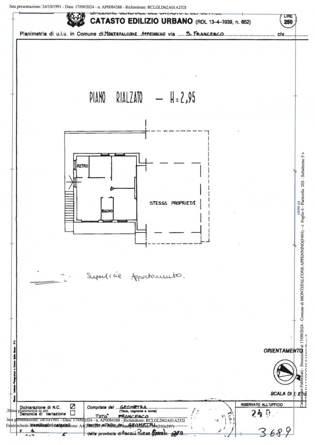 semi-detached villas for sale in Montefalcone Appennino