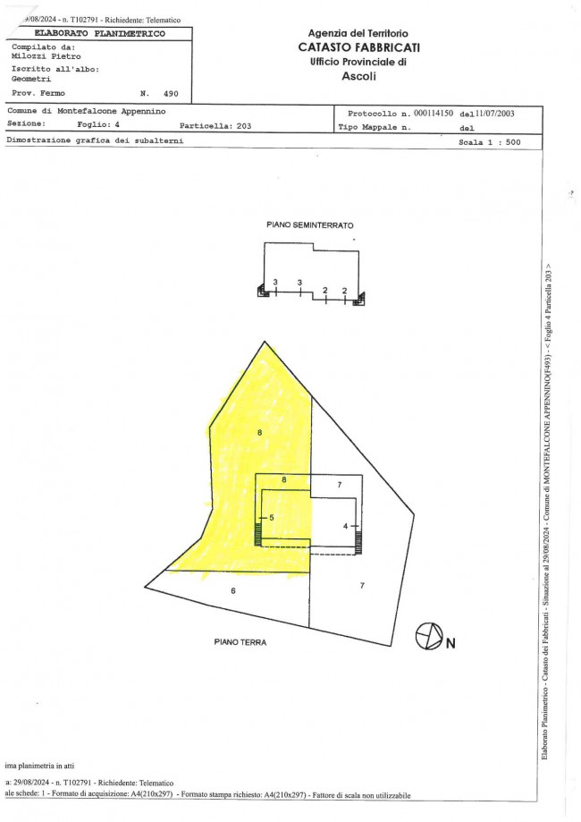 semi-detached villas for sale in Montefalcone Appennino