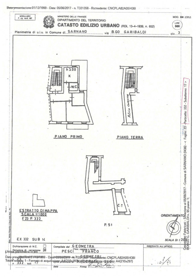Appartamento in vendita a Montefortino