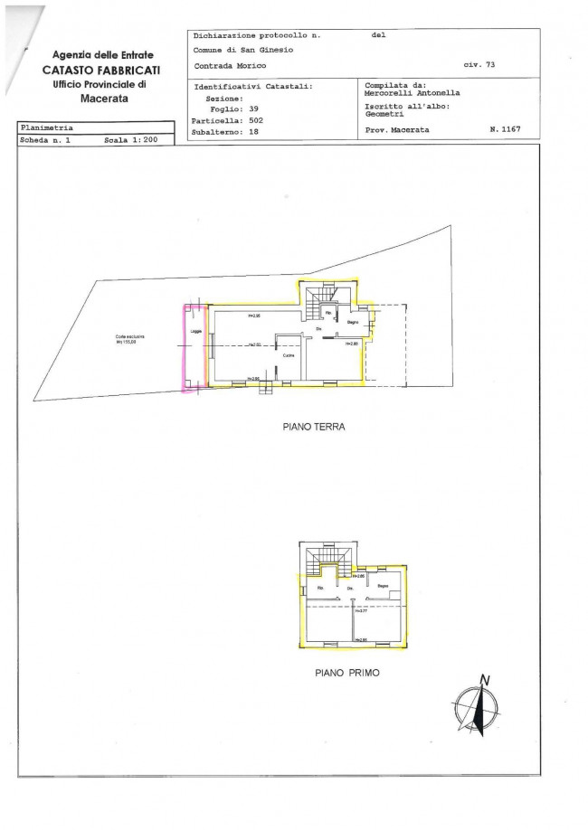 Casale in vendita a San Ginesio