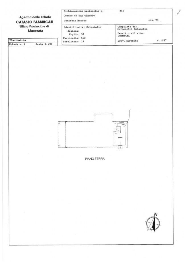 Casale in vendita a San Ginesio
