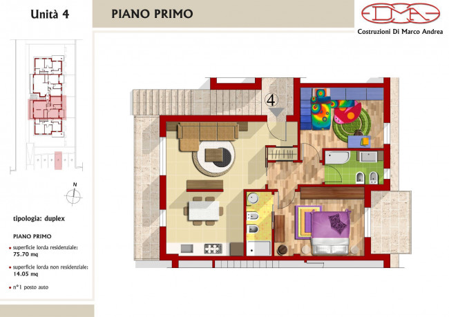 Appartamento in Vendita a Colli del Tronto