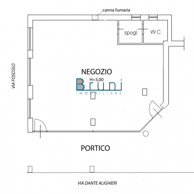 Locale commerciale in affitto a Grottammare