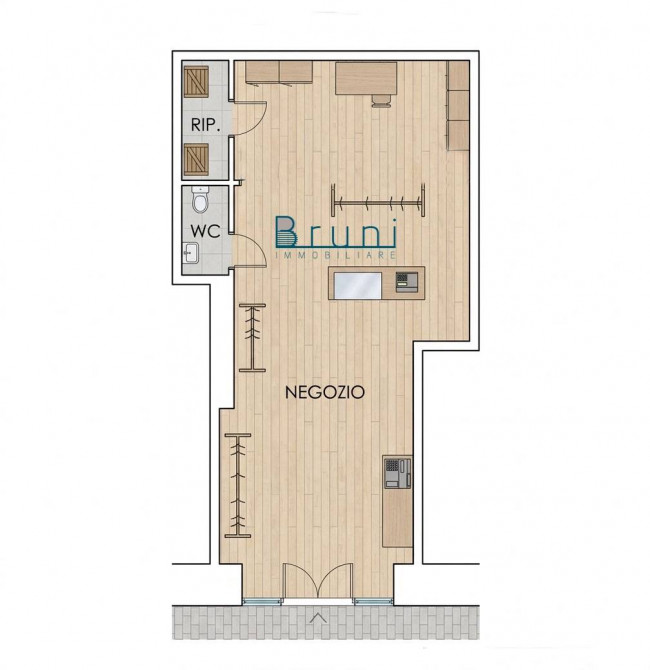 Locale commerciale in affitto a San Benedetto del Tronto