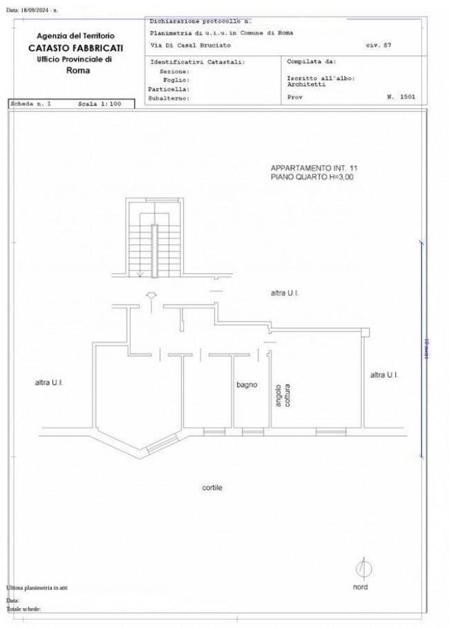 Appartamento in vendita a Roma (RM)