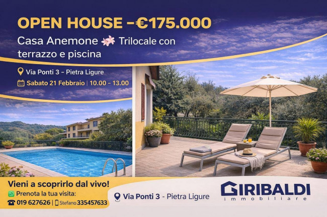 Appartamento in vendita a Pietra Ligure