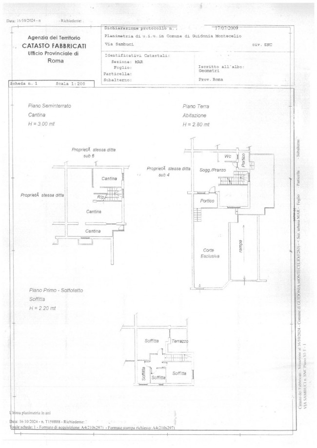 Villa quadrifamiliare in vendita a Guidonia Montecelio - Setteville