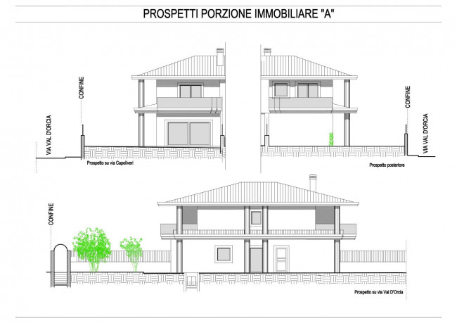 Villa bifamiliare in vendita a Roma - Settebagni