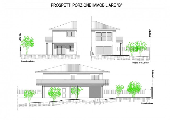 Villa bifamiliare in vendita a Roma - Settebagni