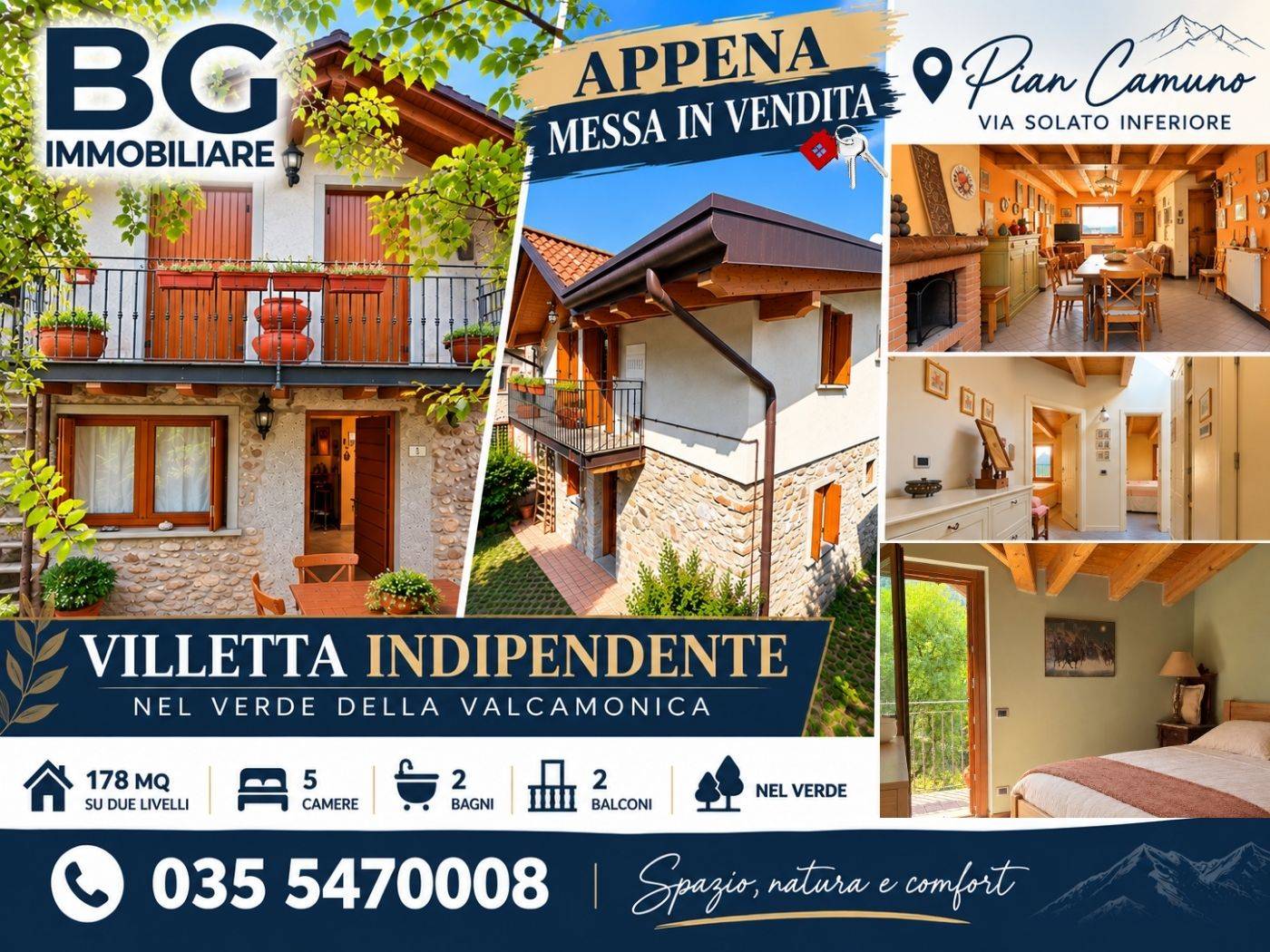 Villa a Pian Camuno