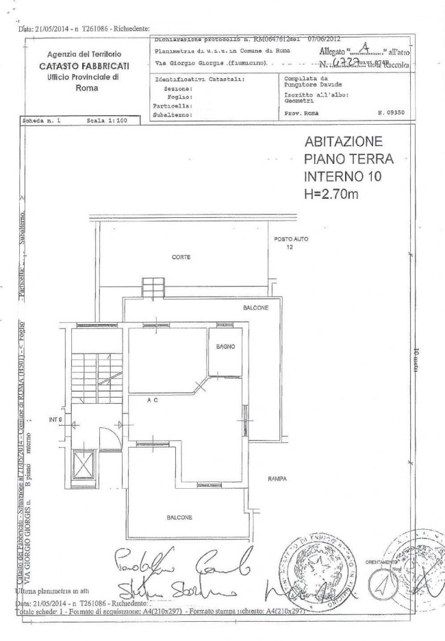 Appartamento in vendita a Fiumicino