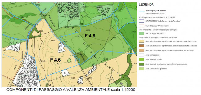 Terreno edificabile in vendita a Aglientu (SS)