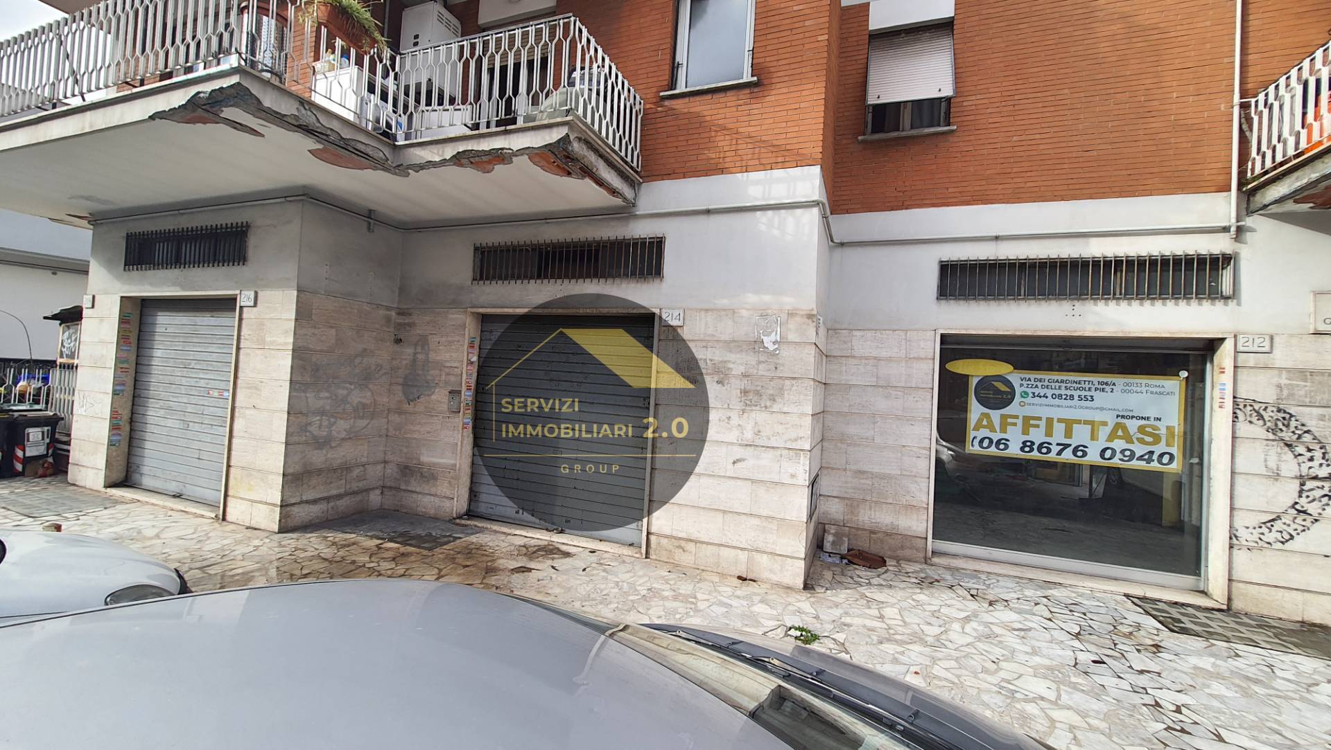 Locale commerciale in affitto a Roma