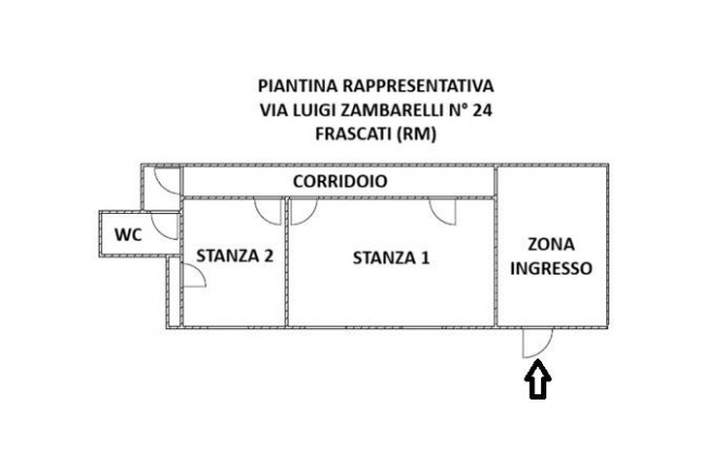 Appartamento in vendita a Frascati