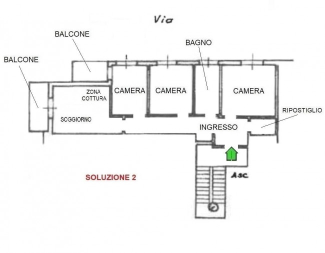 Appartamento in vendita a Savona