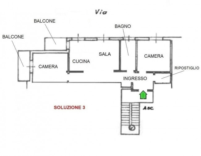 Appartamento in vendita a Savona