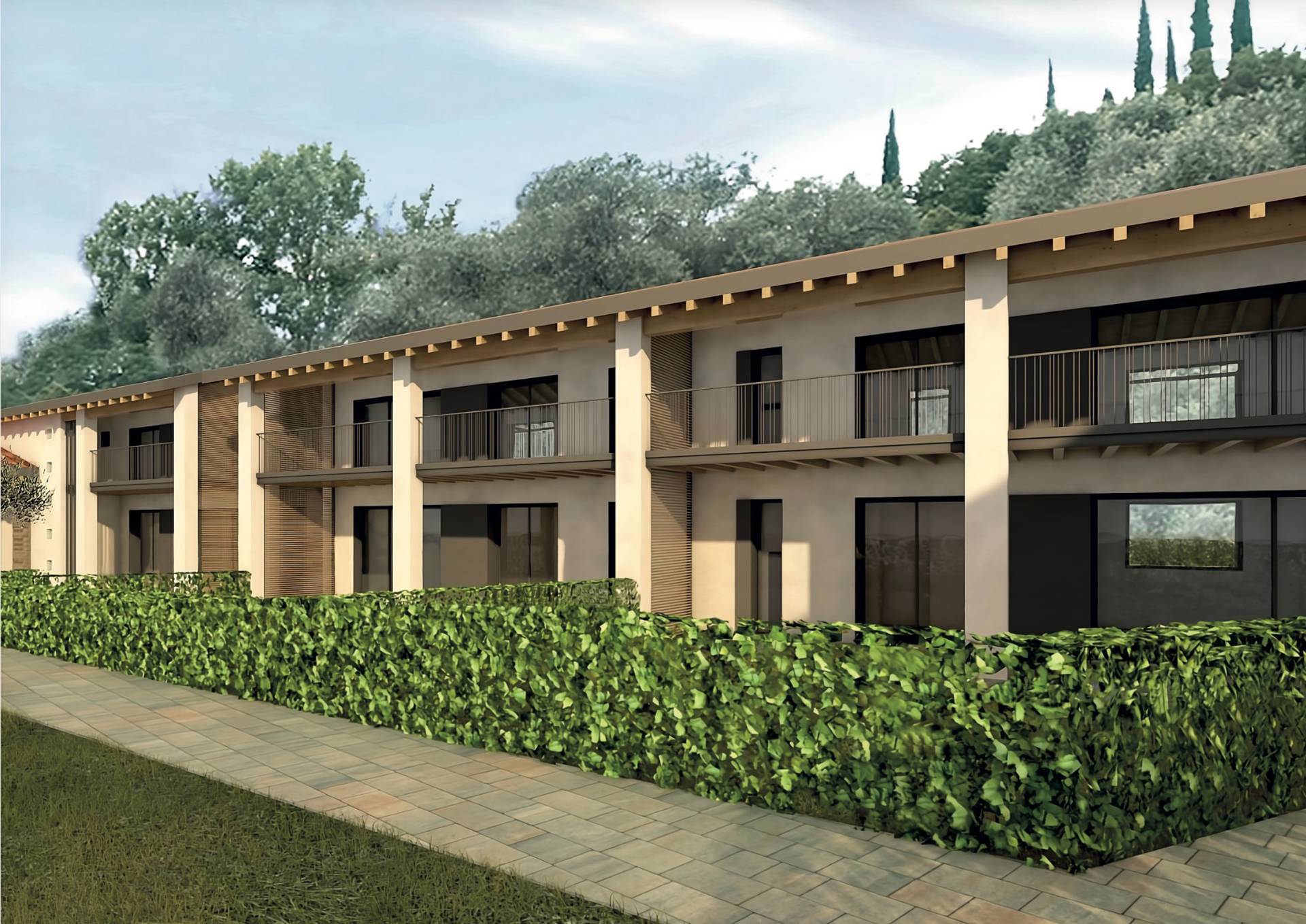 Neu gebaute Dreizimmerwohnung mit Seeblick-Loggia