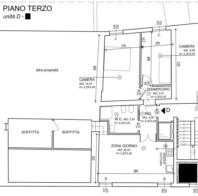 Appartamento in vendita a Venezia