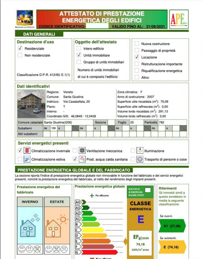 negozio/ Ufficio in vendita a Santa Giustina