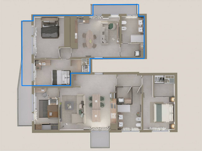 Appartamento in vendita a Bergamo