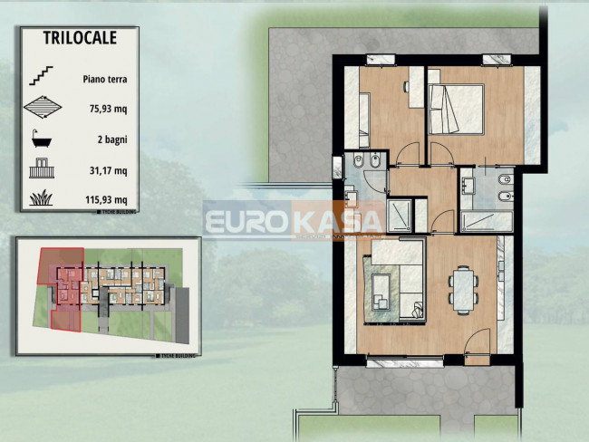 Appartamento in vendita a Osio Sopra