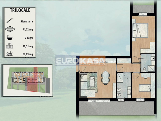 Appartamento in vendita a Osio Sopra
