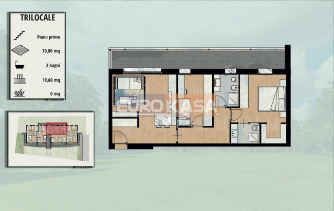 Appartamento in vendita a Osio Sopra