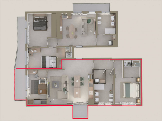 Appartamento in vendita a Bergamo