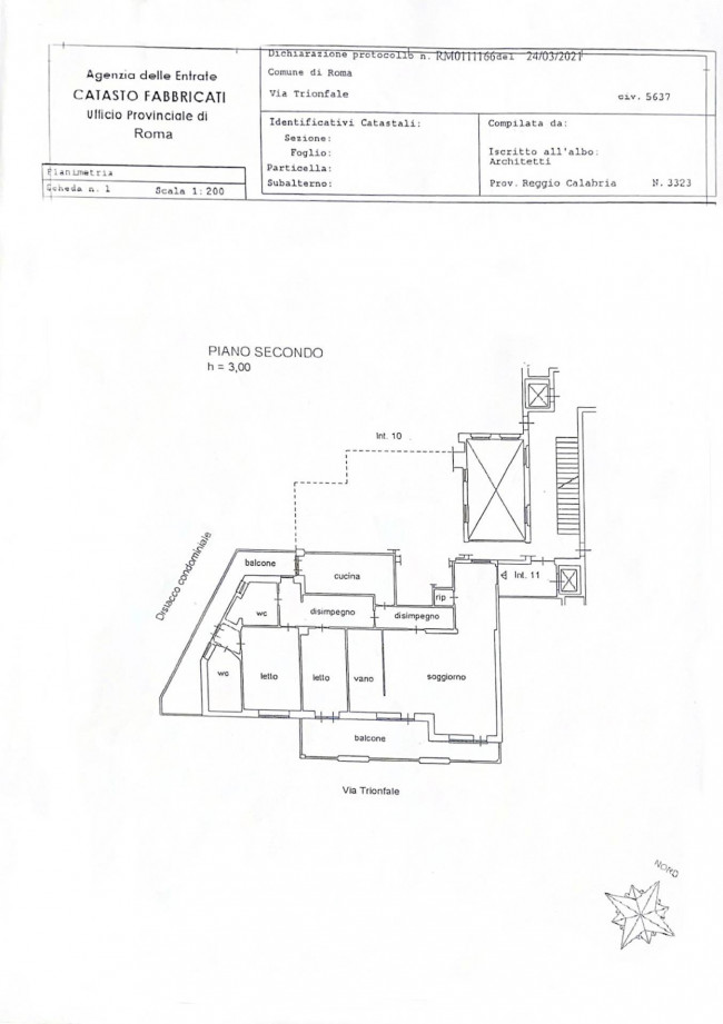 Appartamento in vendita a Trionfale, Roma (RM)