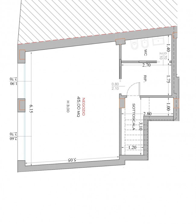 Locale commerciale in vendita a Civitanova Marche