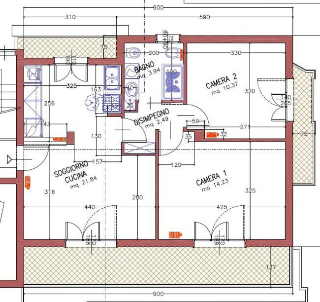 Appartamento in vendita a San Bartolomeo al Mare
