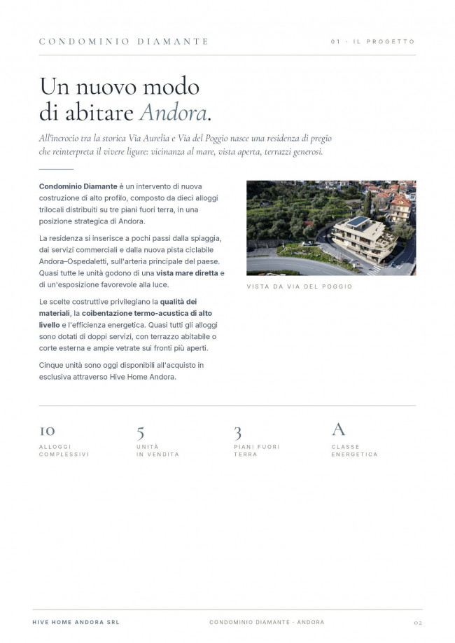 Appartamento in vendita a Andora