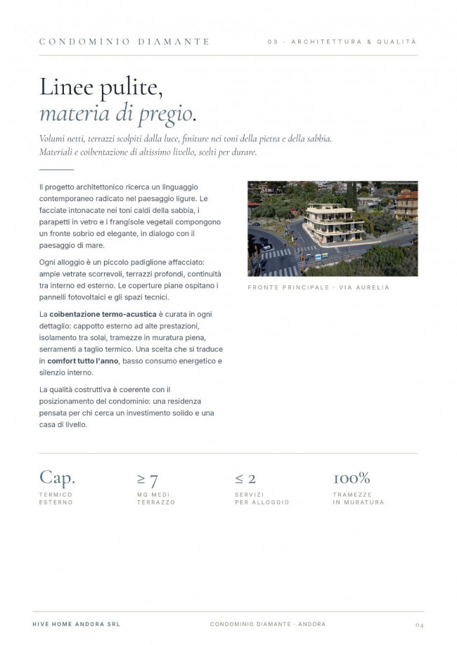 Appartamento in vendita a Andora